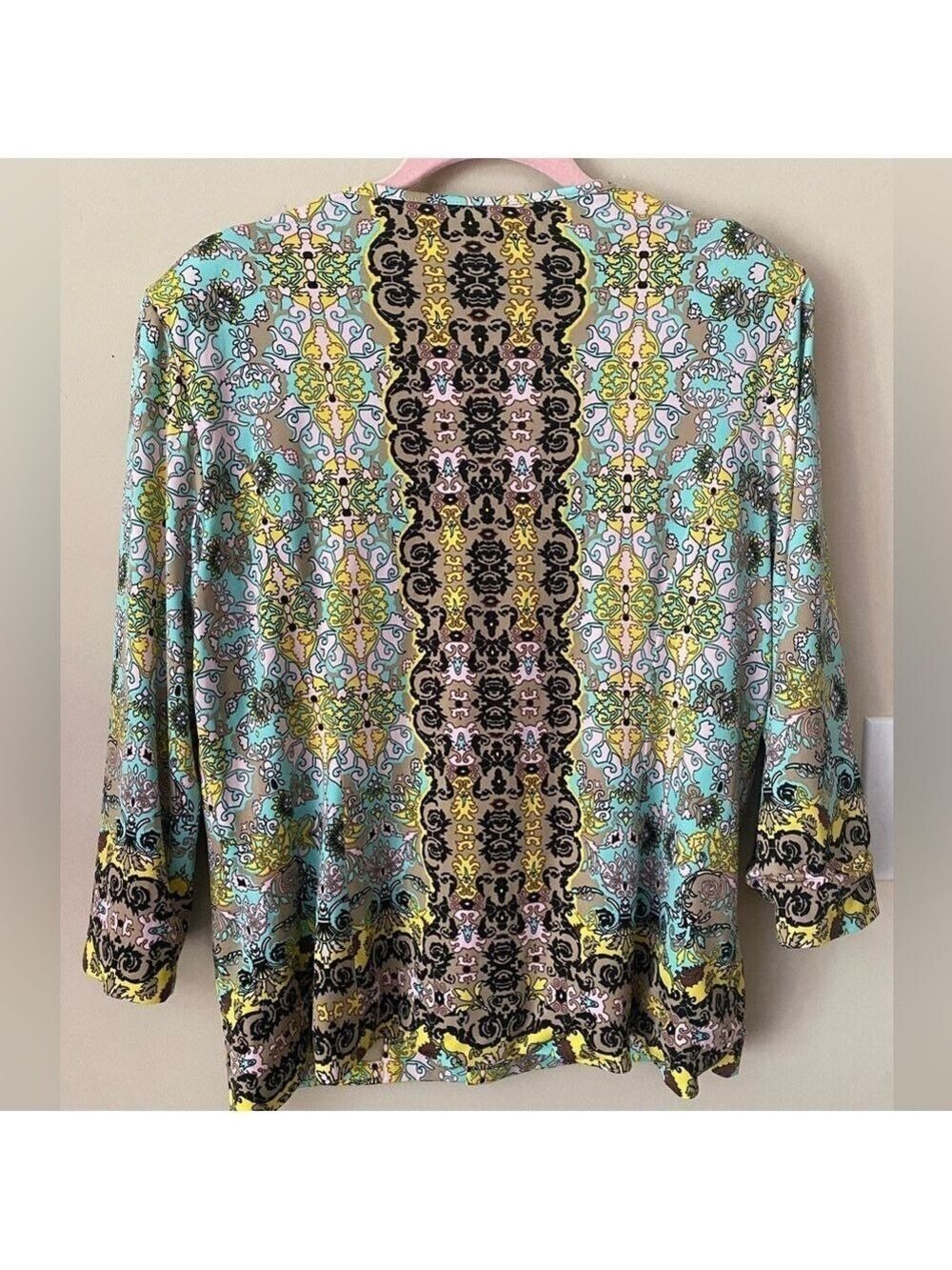 Joan Rivers Multicolor Patterned Jacket - Picture 2 of 7